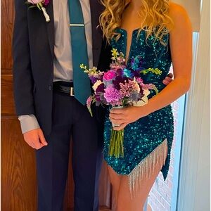 Alyce Paris Mini Dress